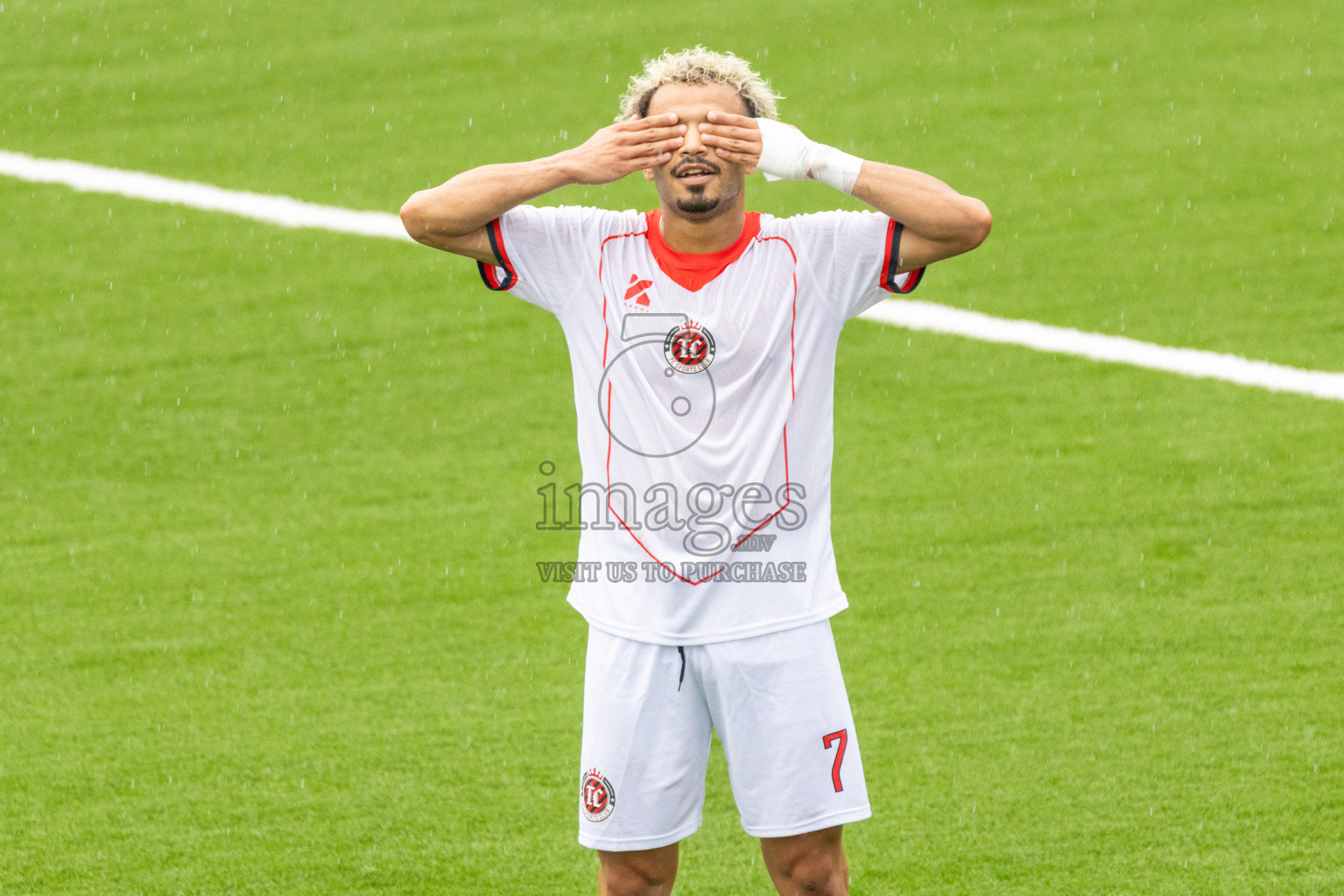 GDh. Gadhdhoo vs TC Sports Club in Dhiraagu Dhivehi Premier League 2026 held in GDh. Gadhdhoo Football Ground, Maldives on 16 September 2026. Photos: Ahmed Rasheed