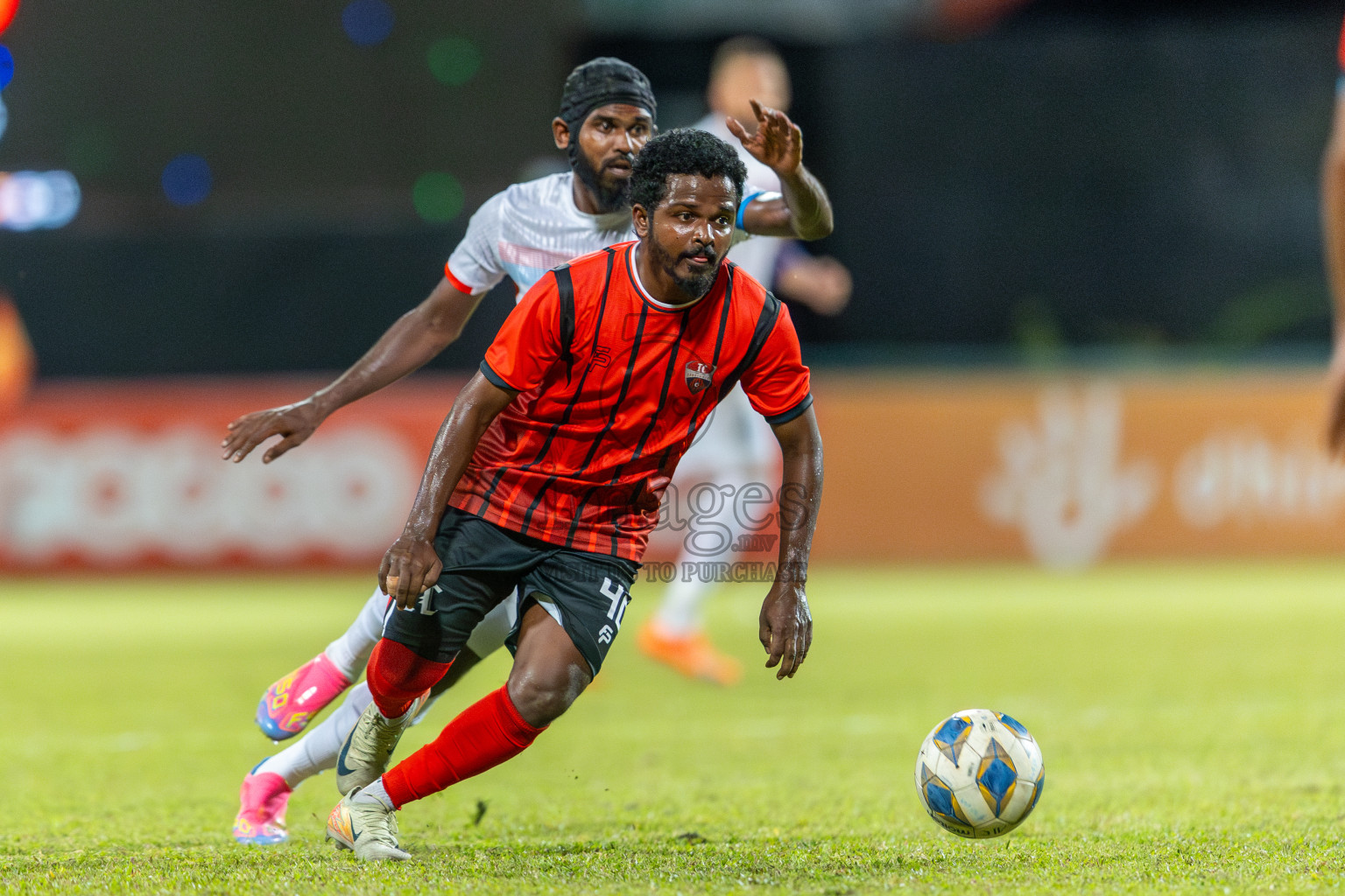 TC Sports Club vs Odi Sports Club in the FAM League Cup 2025 held at National Football Stadium, Male', Maldives on Sunday, 4th May 2025.
Photos By: Ismail Thoriq / images.mv