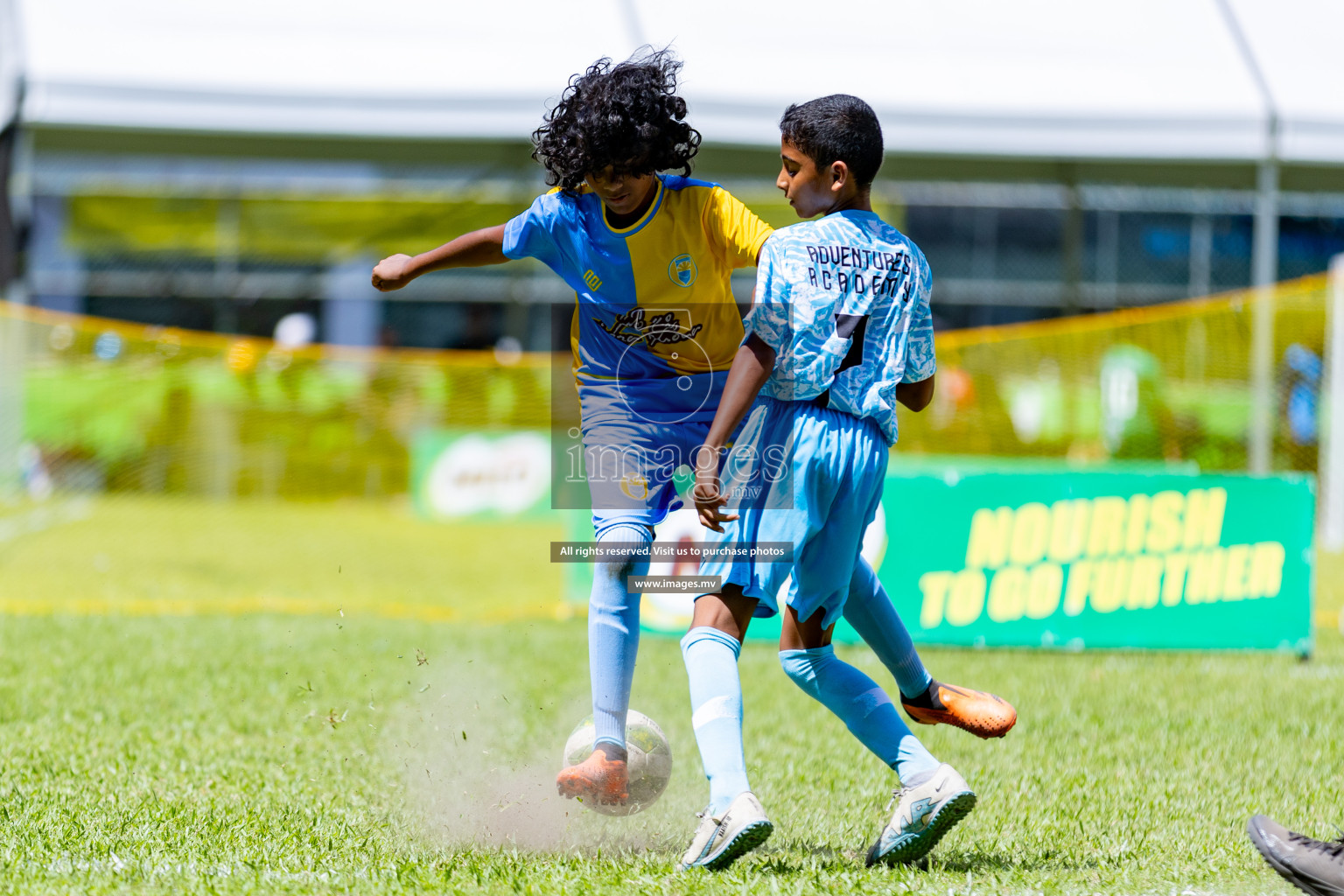 Day 1 of MILO Academy Championship 2023 (U12) was held in Henveiru Football Grounds, Male', Maldives, on Friday, 18th August 2023.