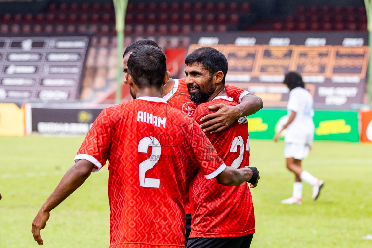 Eydhafushi vs Male' in Semi Finals of Gold Cup 2024 held at National Football Stadium on Saturday, 21st December 2024. Photos: Nausham Waheed / Images.mv