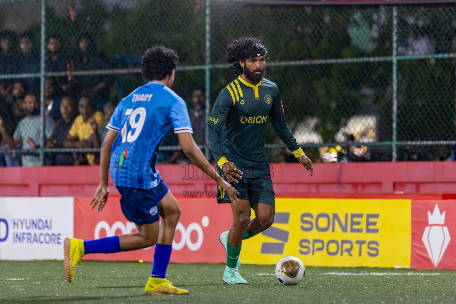 Dhandimagu vs GA Gemanafushi on Day 37 of Golden Futsal Challenge 2024 was held on Thursday, 22nd February 2024, in Hulhumale', Maldives
Photos: Ismail Thoriq / images.mv