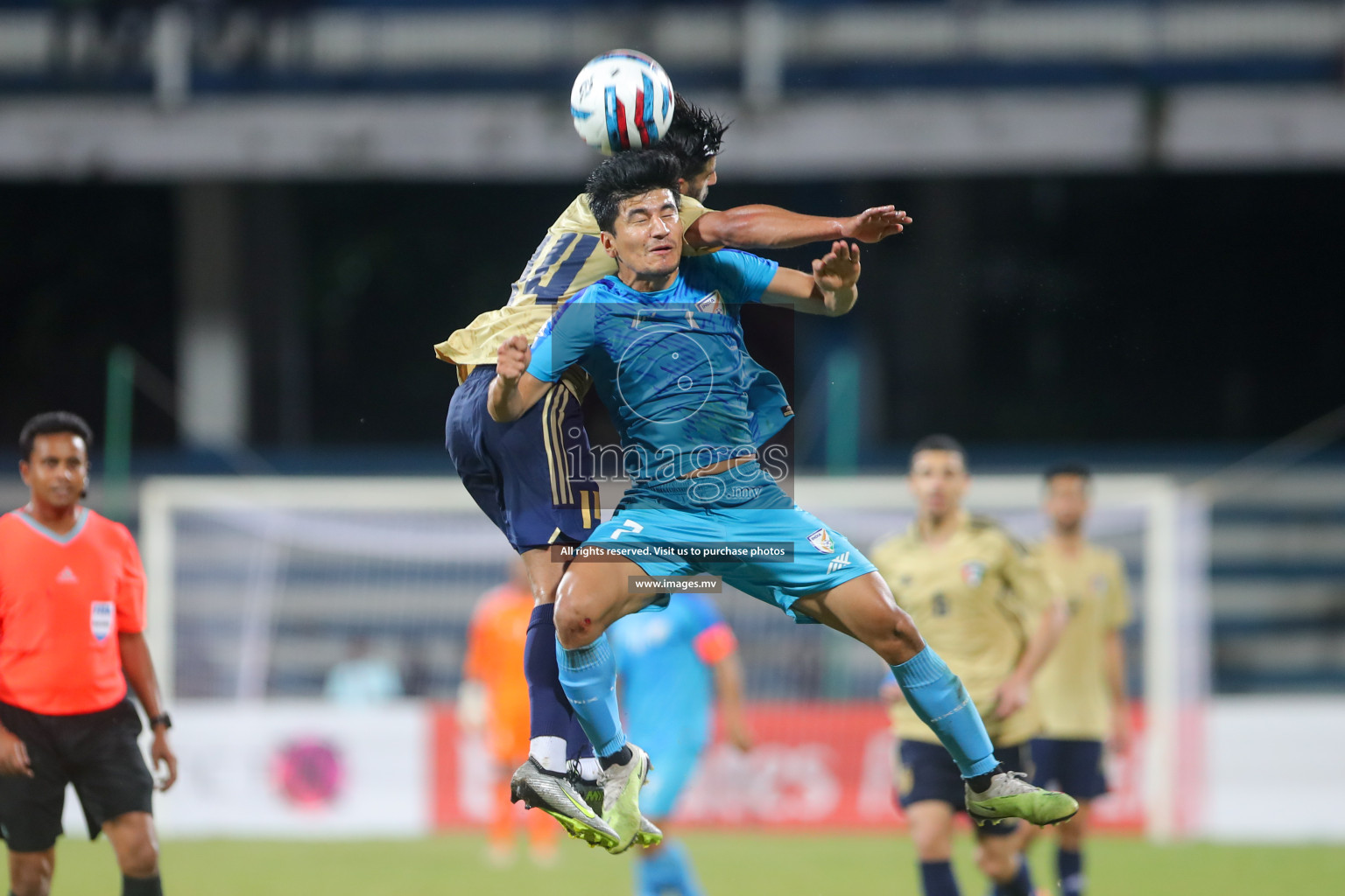 India vs Kuwait in SAFF Championship 2023 held in Sree Kanteerava Stadium, Bengaluru, India, on Tuesday, 27th June 2023. Photos: Nausham Waheed, Hassan Simah / images.mv