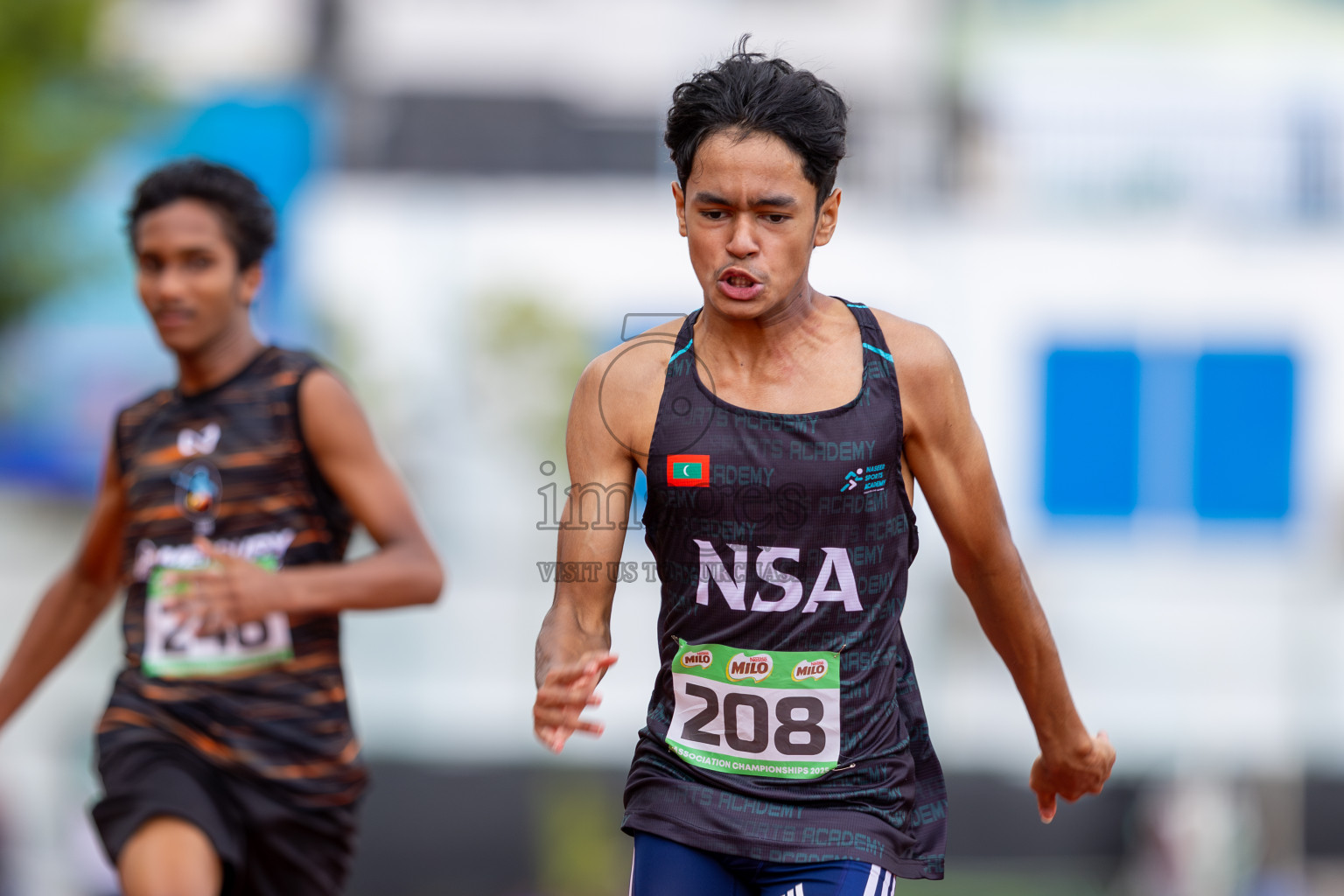 Day 3 of 12th Milo Association Championships was held in Ekuveni Track at Male', Maldives on Saturday, 26th April 2025. Photos: Ismail Thoriq / images.mv