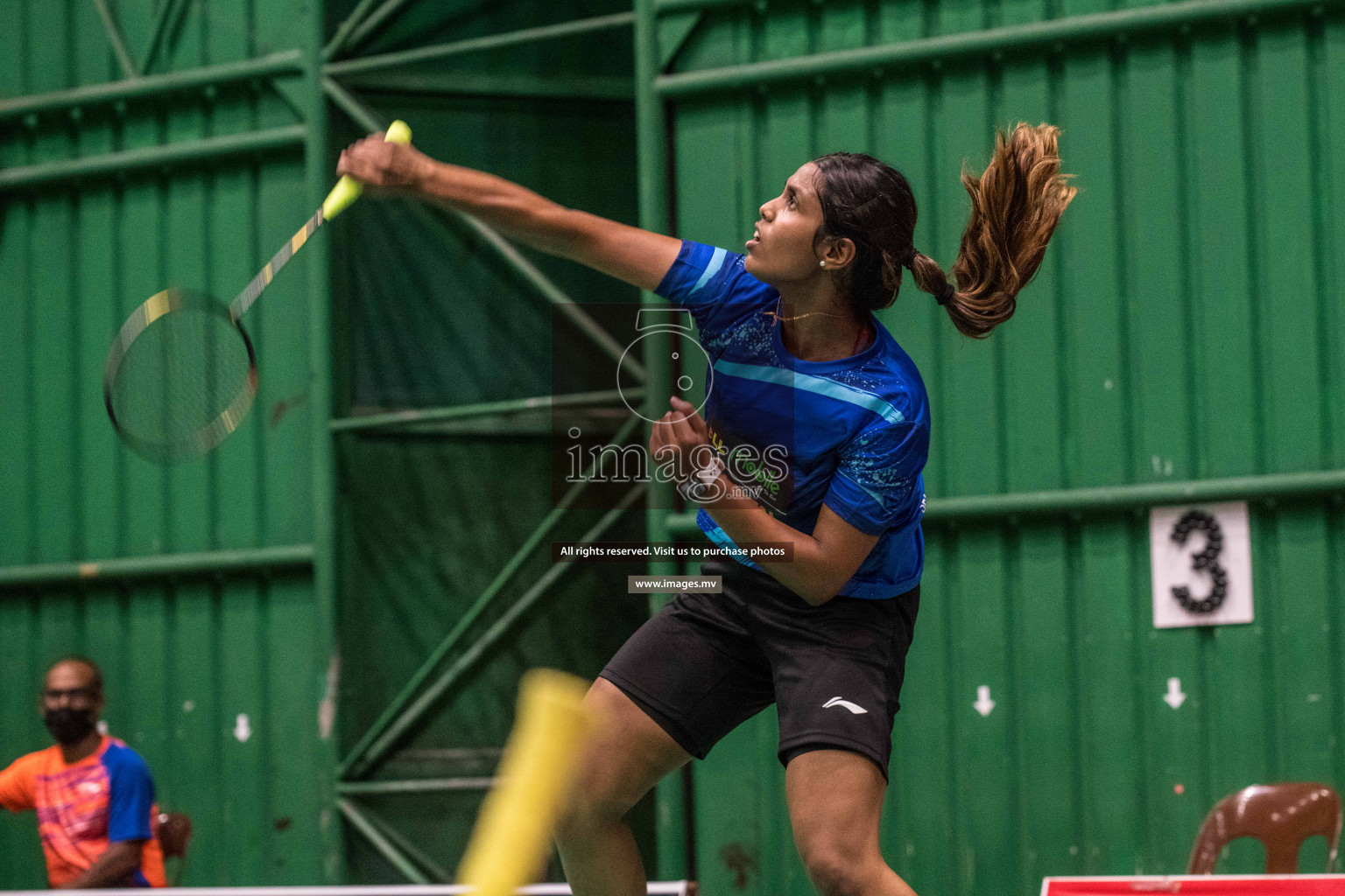 Day 5 of Badminton association mixed group championship 2021 held in Male', Maldives Photos by Nausham Waheed