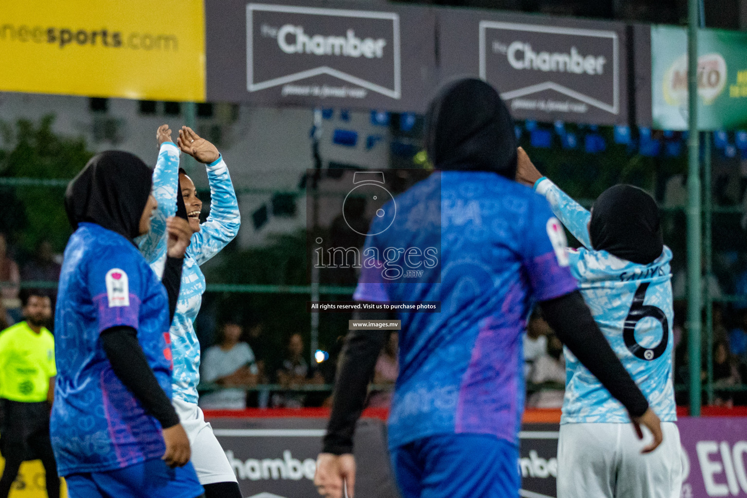 MPL vs Club MYS in Eighteen Thirty Women's Futsal Fiesta 2022 was held in Hulhumale', Maldives on Monday, 21st October 2022. Photos: Hassan Simah / images.mv