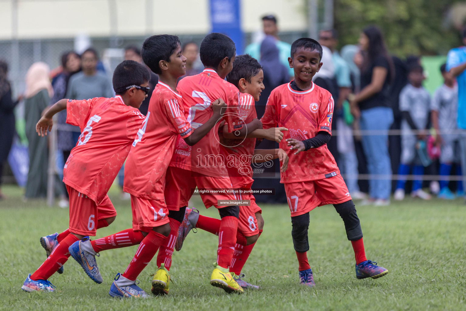 Day 1 of Nestle kids football fiesta, held in Henveyru Football Stadium, Male', Maldives on Wednesday, 11th October 2023 Photos: Shut Abdul Sattar/ Images.mv