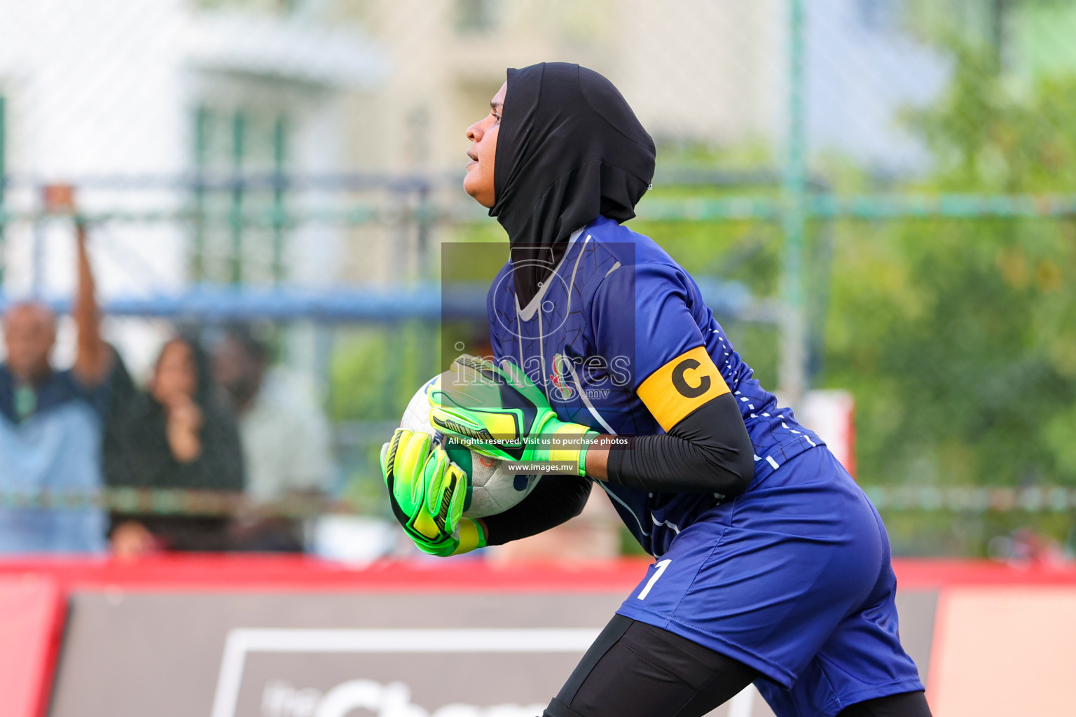 MIRA SC vs Club MYS in 18/30 Futsal Fiesta Classic 2023 held in Hulhumale, Maldives, on Tuesday, 18th July 2023 Photos: Nausham Waheed / images.mv