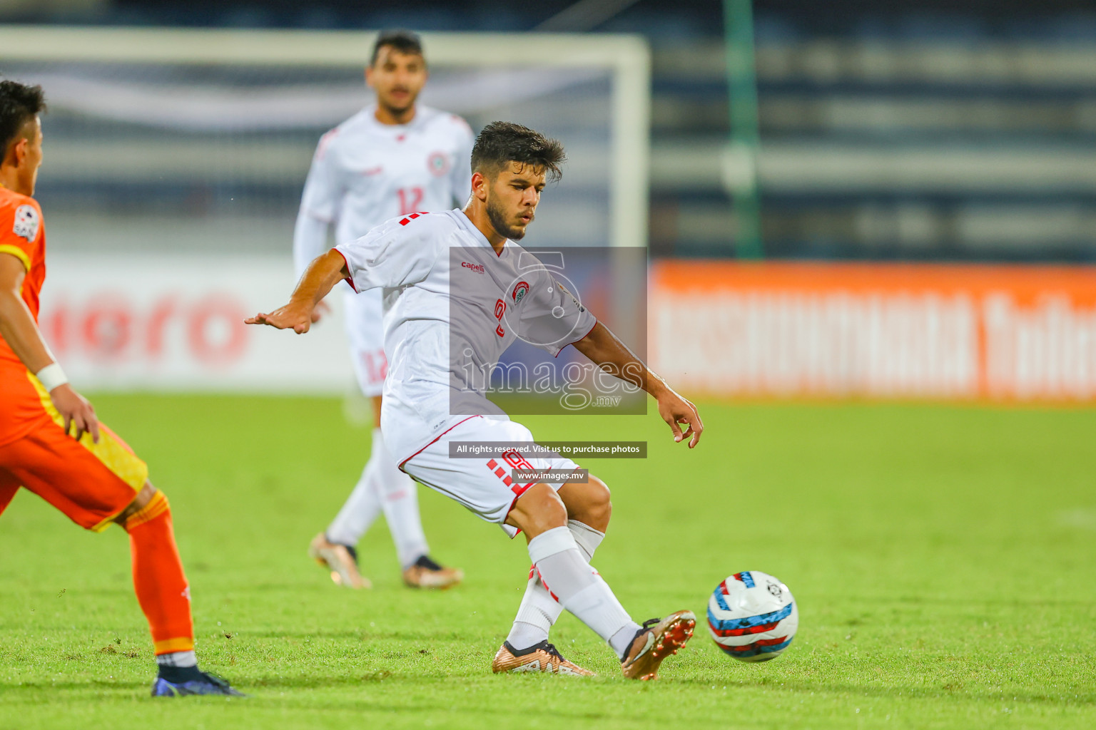 Bhutan vs Lebanon in SAFF Championship 2023 held in Sree Kanteerava Stadium, Bengaluru, India, on Sunday, 25th June 2023. Photos: Nausham Waheed, Hassan Simah / images.mv