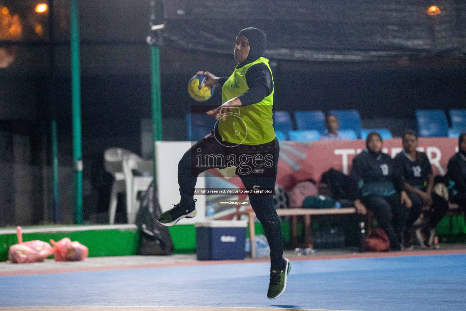 Day 6 of 6th MILO Handball Maldives Championship 2023, held in Handball ground, Male', Maldives on Thursday, 25th May 2023 Photos: Shuu Abdul Sattar/ Images.mv