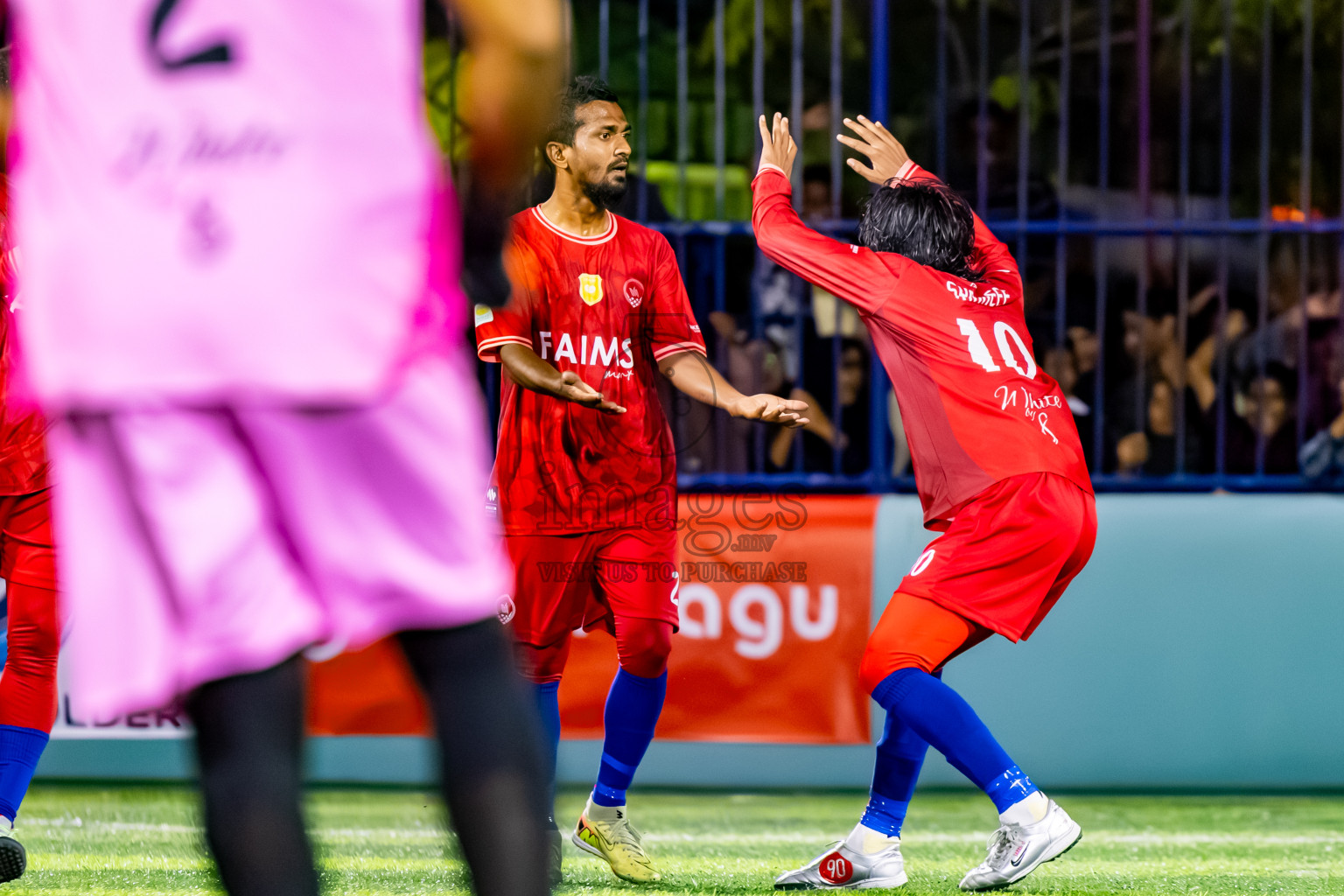 Dhonfan vs Eydhafushi in Day 4 of Better in Baa Futsal Fiesta 2025 Men's division held in B. Eydhafushi, Maldives on Saturday, 8th November 2025. Photos: Nausham Waheed / images.mv