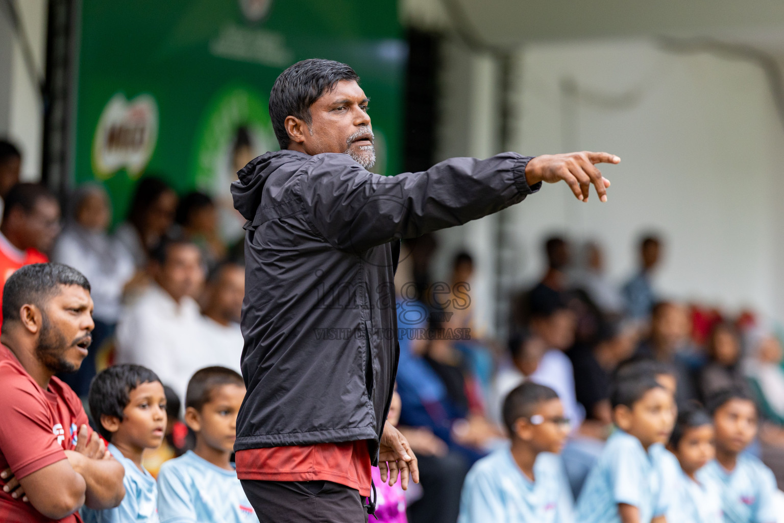 Day 3 of MILO SVAM Juniors 2025 (U-8) was held at Henveiru Stadium in Male', Maldives on Saturday, 28th June 2025. 
Photos: Hassan Simah / images.mv