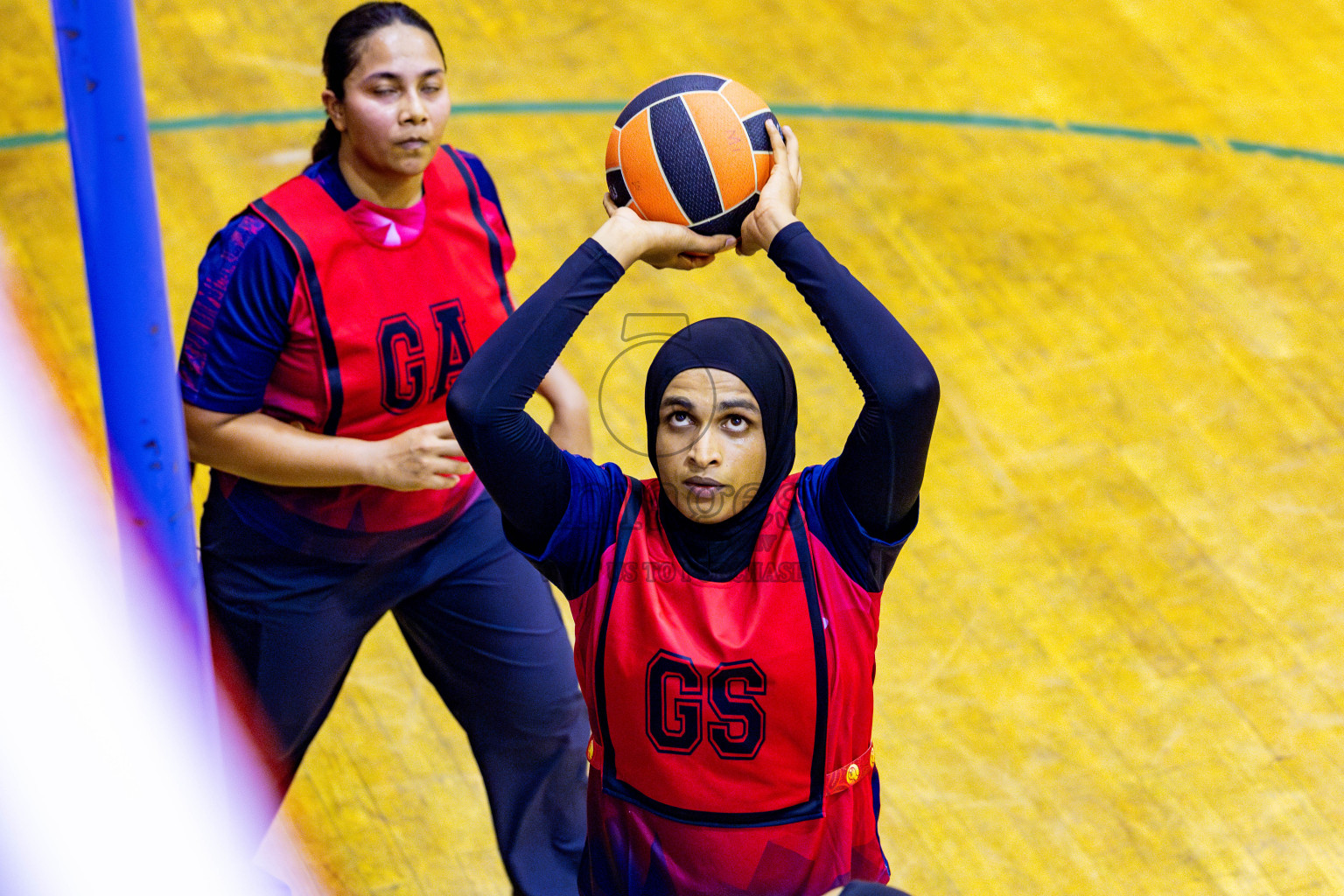 MV Netters vs Club Matrix in Day 3 of 21st National Netball Tournament was held in Social Canter at Male', Maldives on Saturday, 18th May 2024. Photos: Nausham Waheed / images.mv