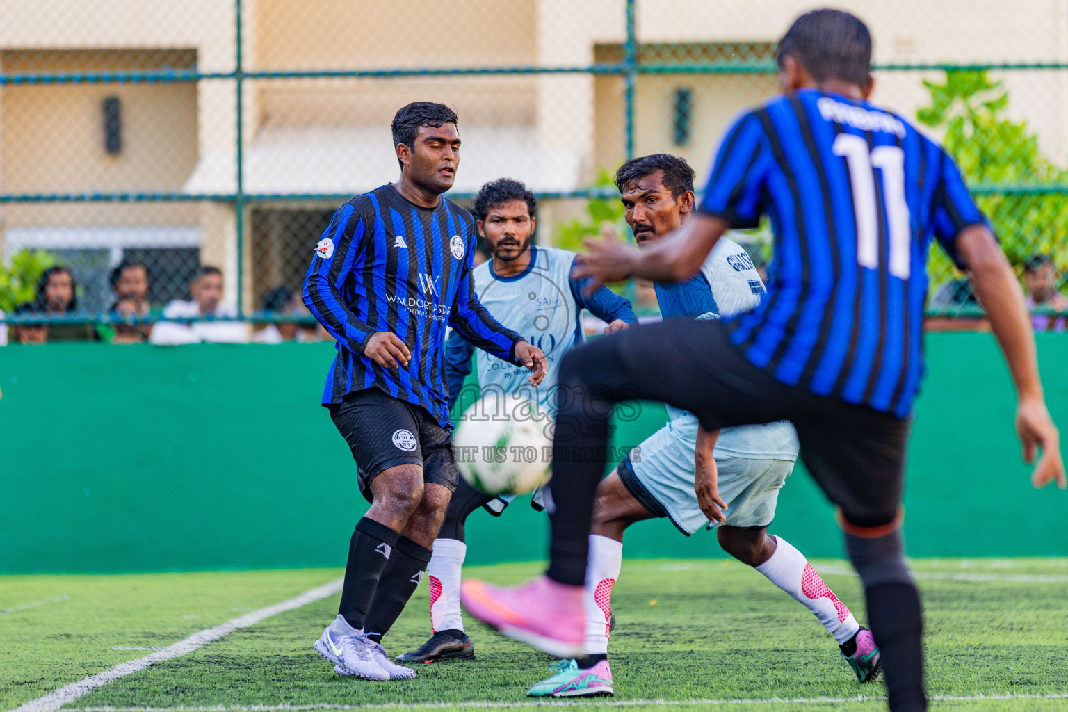 Waldorf Astoria vs Saii Lagoon in Resort League 2025 (South Male Zone) day 2 was held on Monday, 29th September 2025 in Crossroads's Maldives, Photos: Areef Adam / images.mv