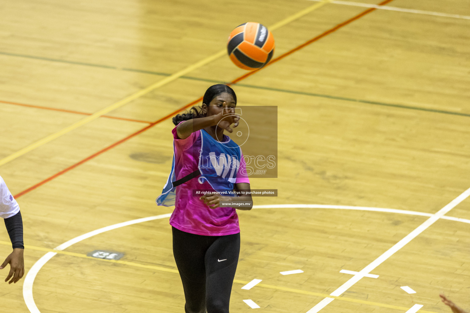 Sports Club Shining Star vs Club Green Streets in the Milo National Netball Tournament 2022 on 17 July 2022, held in Social Center, Male', Maldives. Photographer: Hassan Simah / Images.mv