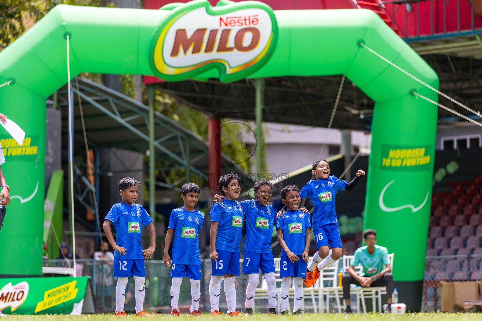 Day 2 of MILO Kids Football Fiesta was held at National Stadium in Male', Maldives on Saturday, 24th February 2024.