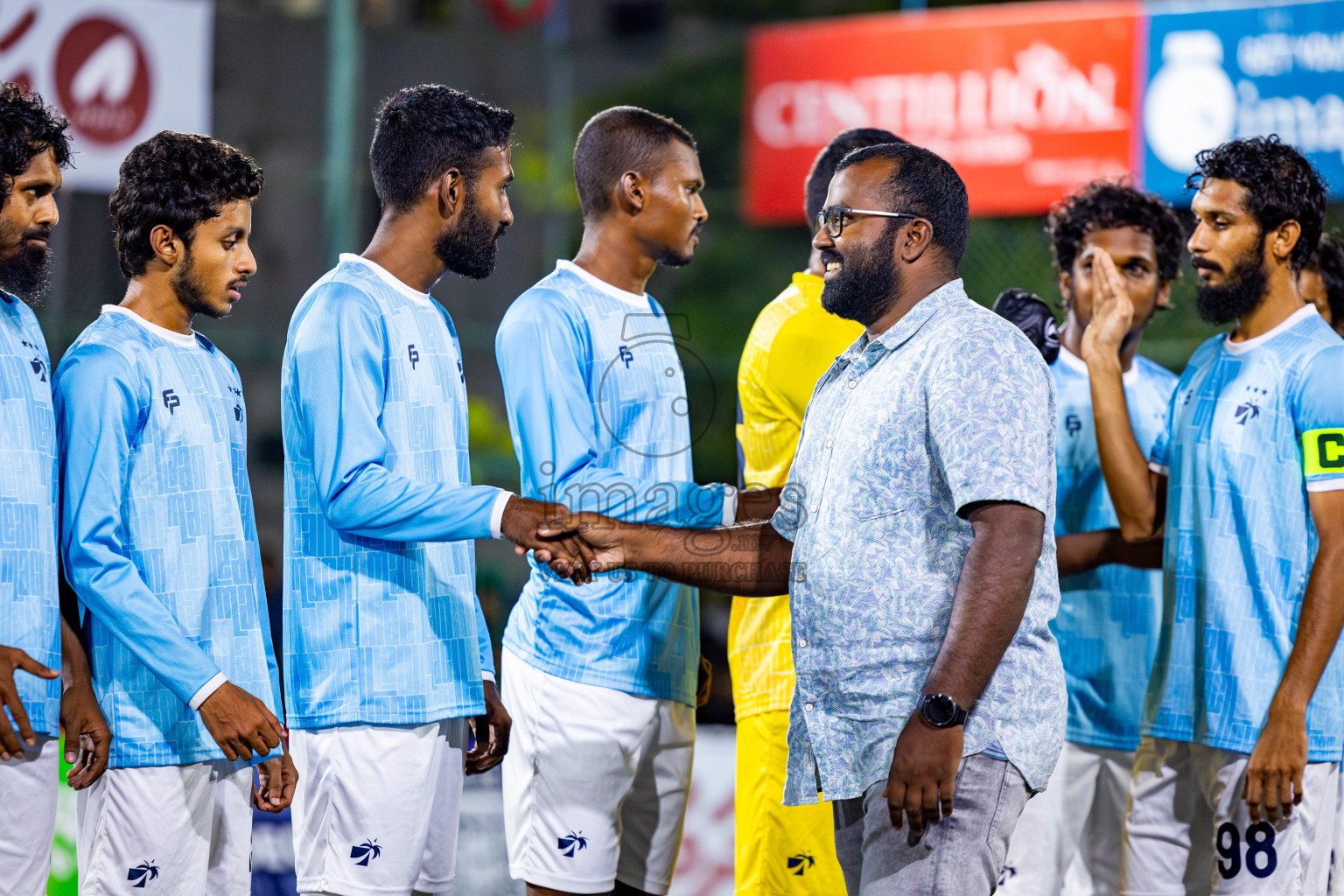 TEAM MACL vs STELCO RC in Quarter Finals of Club Maldives Cup 2024 held in Rehendi Futsal Ground, Hulhumale', Maldives on Wednesday, 9th October 2024. Photos: Nausham Waheed / images.mv