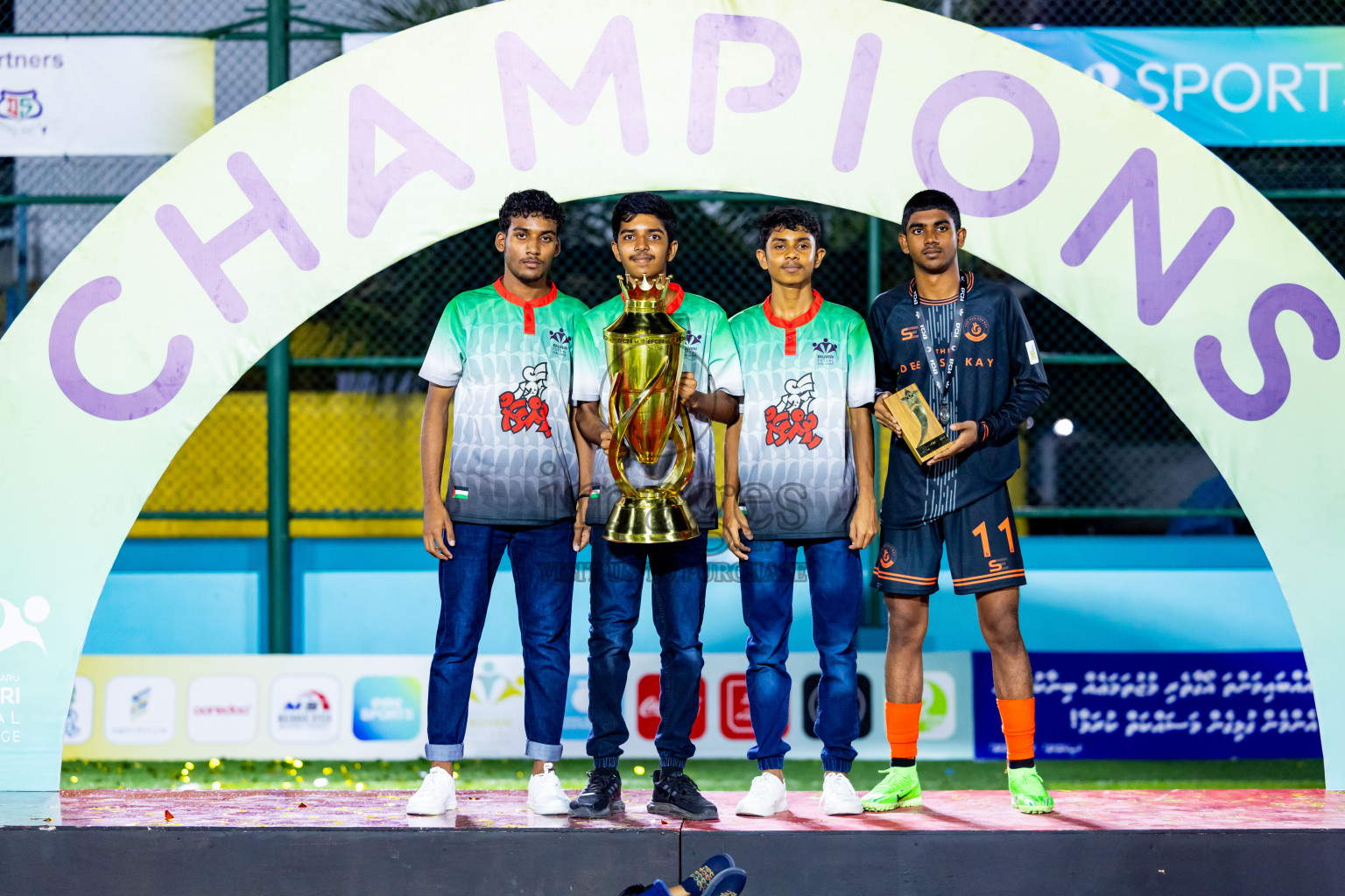 Dee Ess Kay vs Kovigoani in Final of Laamehi Dhiggaru Ekuveri Futsal Challenge 2024 was held on Wednesday, 31st July 2024, at Dhiggaru Futsal Ground, Dhiggaru, Maldives Photos: Nausham Waheed / images.mv