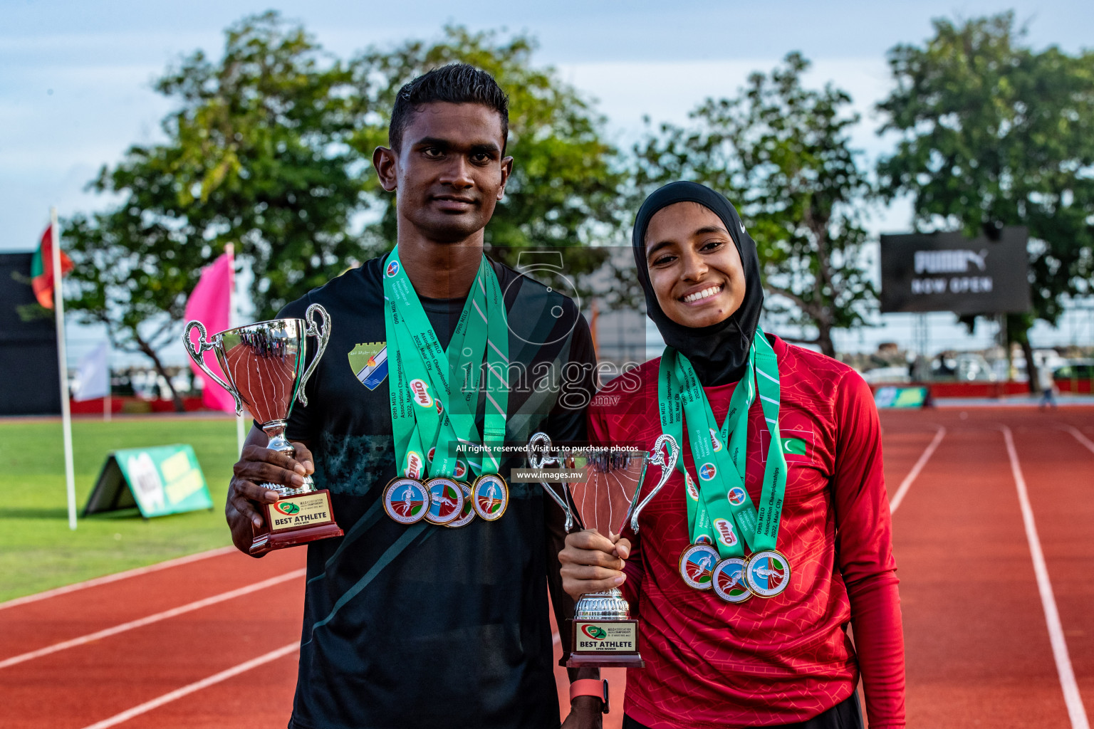 Day 3 of Milo Association Athletics Championship 2022 on 27th Aug 2022, held in, Male', Maldives Photos: Nausham Waheed / Images.mv