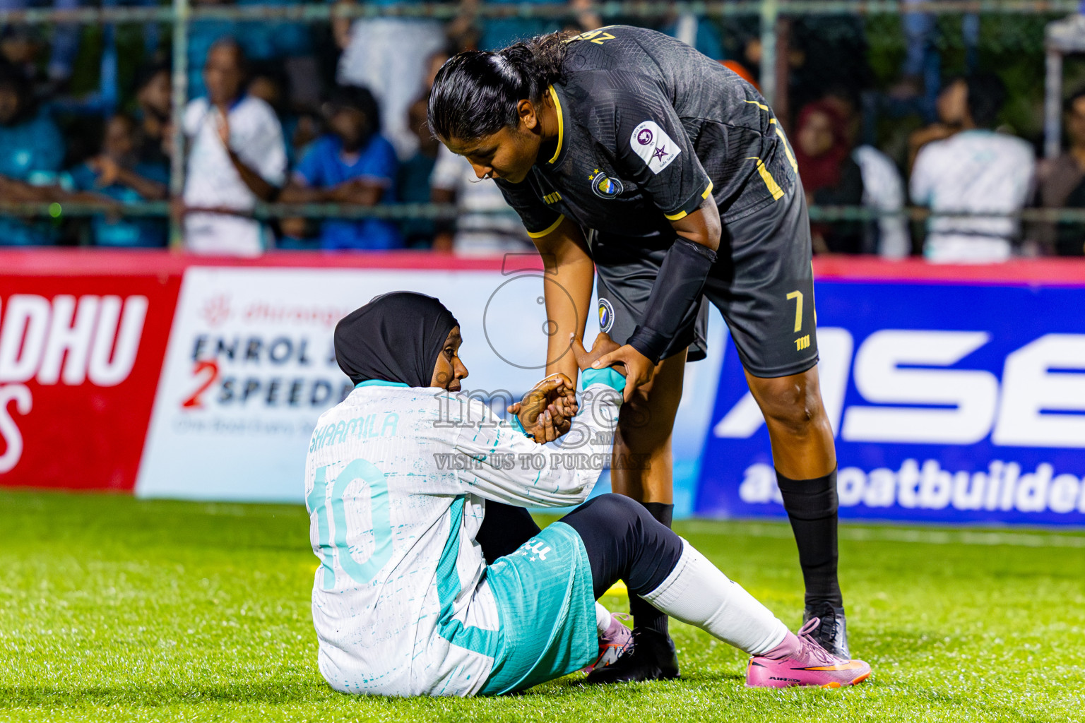 Dhivehi Sifainge Club vs Port Recreation Club in Final of Club Maldives Cup Eighteen Thirty 2025 was held in Rehendi Futsal Ground, Hulhumale', Maldives on Friday, 26th September 2025. Photos: Nausham Waheed  / images.mv