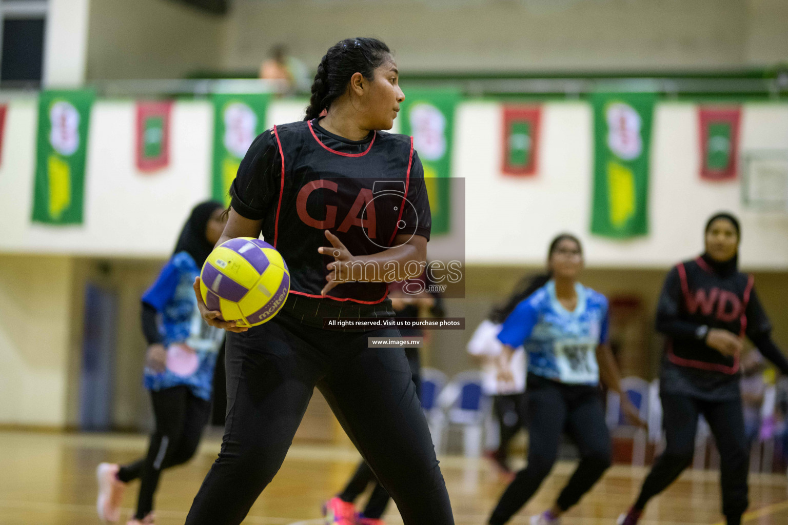 Milo National Netball Tournament 29th November 2021 at Social Center Indoor Court, Male, Maldives. Photos: Maanish/ Images Mv