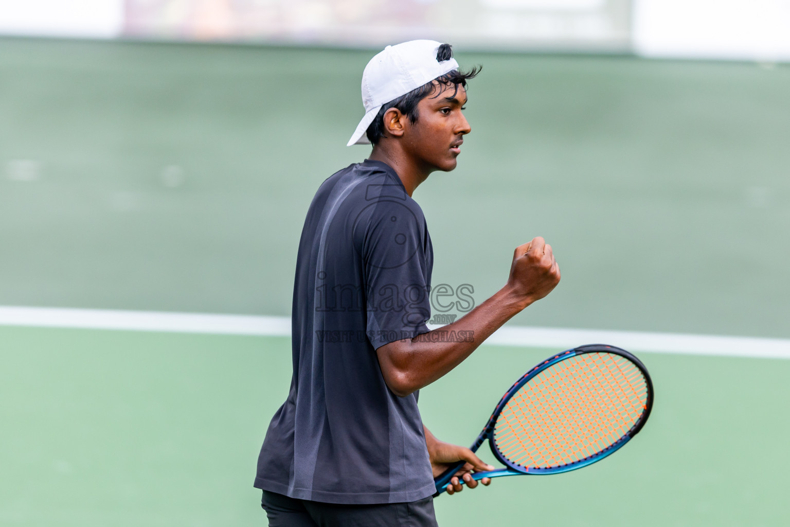 Day 7 of ATF Maldives Junior Open Tennis was held in Male' Tennis Court, Male', Maldives on Wednesday, 18th December 2024. Photos: Nausham Waheed/ images.mv