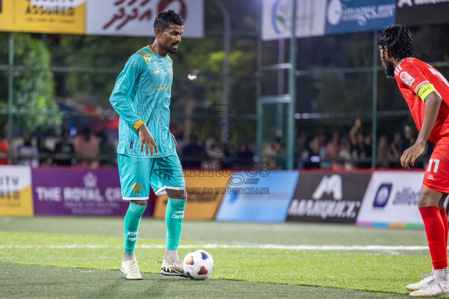 Maldivian vs Ooredoo in Club Maldives Cup 2024 held in Rehendi Futsal Ground, Hulhumale', Maldives on Thursday, 3rd October 2024.
Photos: Ismail Thoriq / images.mv