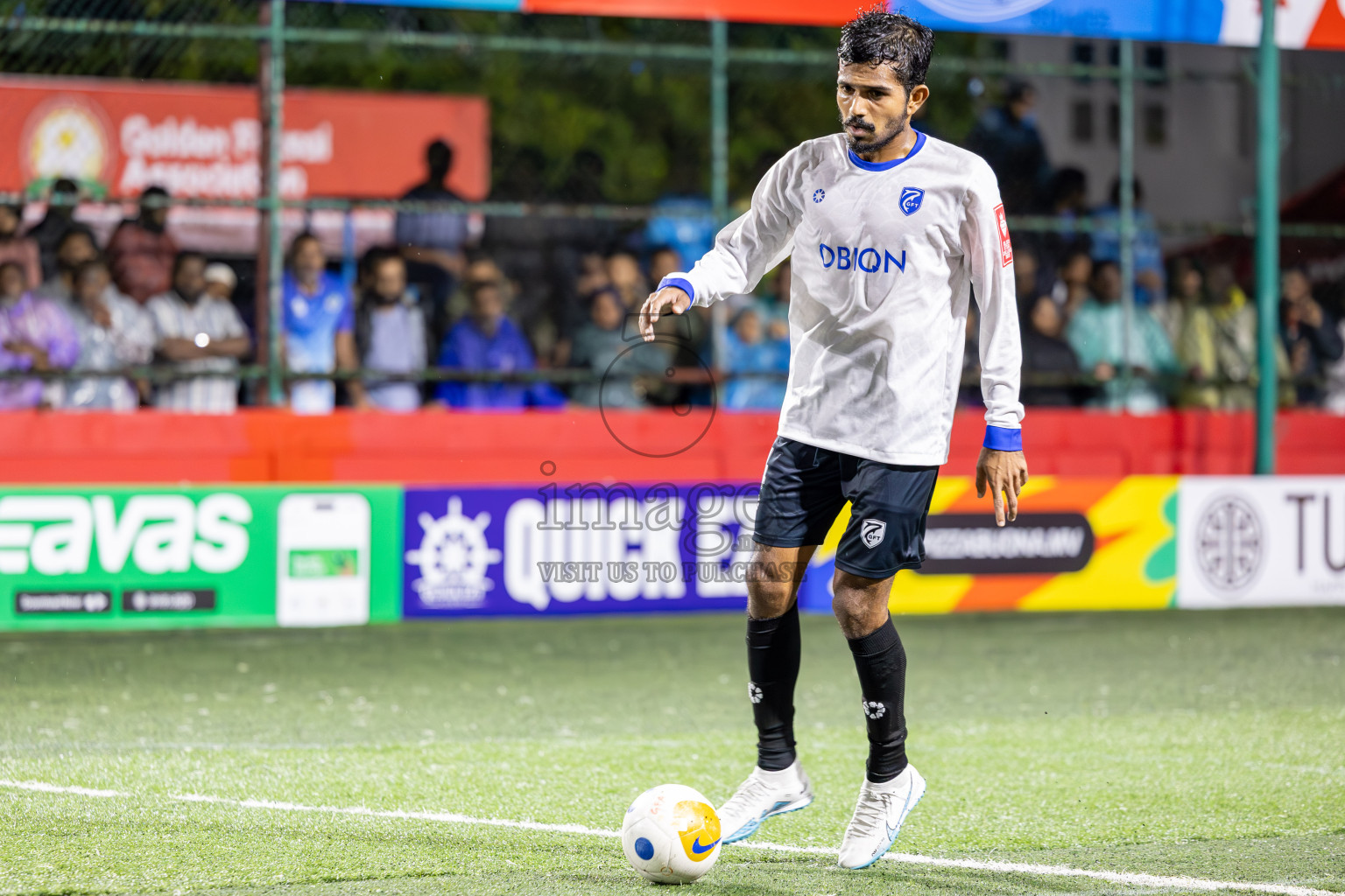 K Gaafaru vs K Maafushi in Day 10 of Golden Futsal Challenge 2025 was held on Tuesday, 14th January 2025, in Hulhumale', Maldives Photos: Ismail Thoriq / images.mv