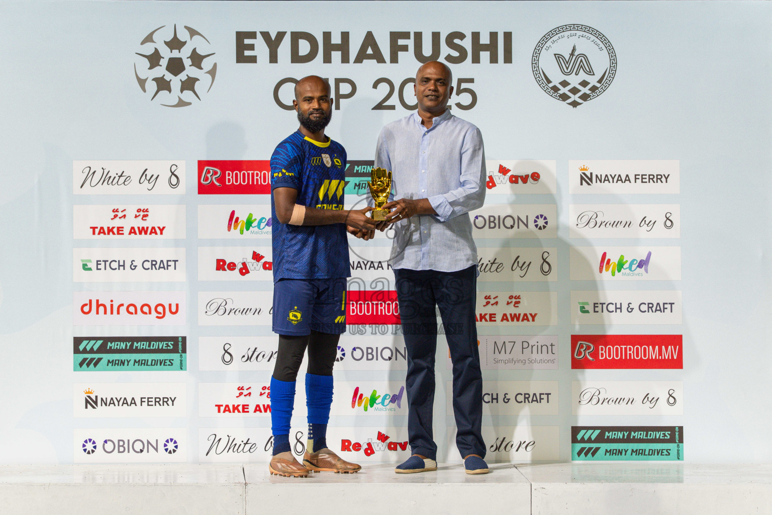 Final Match Irumathi Sports VS Velaa Sports Club in Day 9 of Eydhafushi Cup 2025 held in Eydhafushi Football Stadium at B. Eydhafushi, Maldives on Monday, 15th September 2025. Photos: Arif Rasheed / images.mv