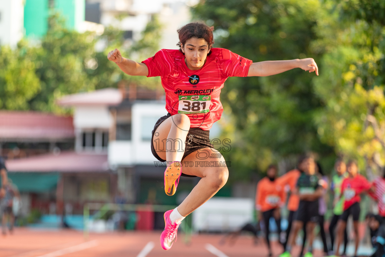 Day 4 of MILO Athletics Association Championship was held on Friday, 8th March 2024 in Male', Maldives. Photos: Hasna Hussain