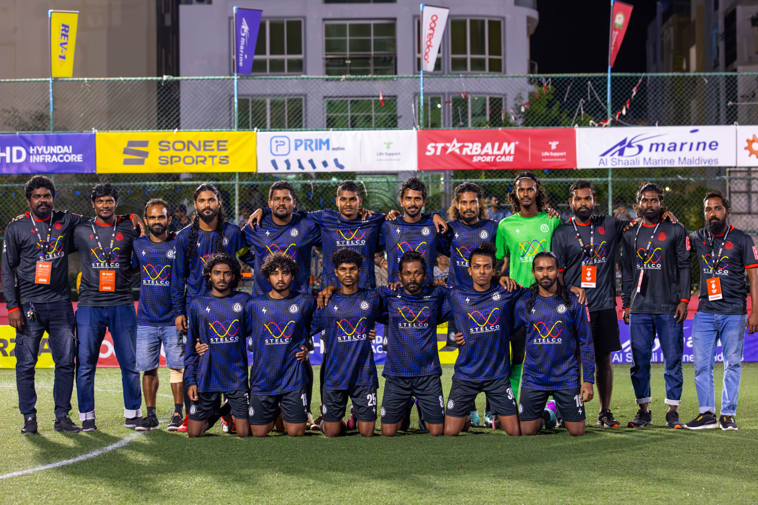 K Maafushi vs K Gulhi in Day 22 of Golden Futsal Challenge 2024 was held on Monday , 5th February 2024 in Hulhumale', Maldives
Photos: Ismail Thoriq / images.mv