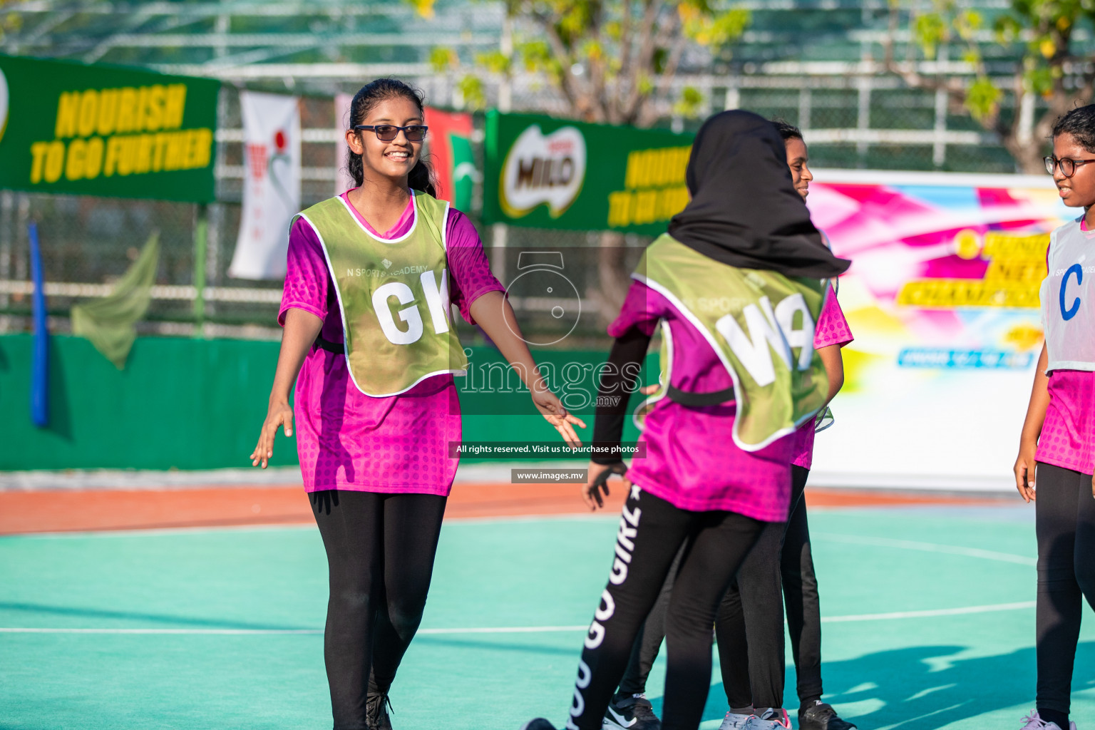 Day 8 of Junior Netball Championship 2022 on 11th March 2022 held in Male', Maldives. Photos by Nausham Waheed & Hassan Simah