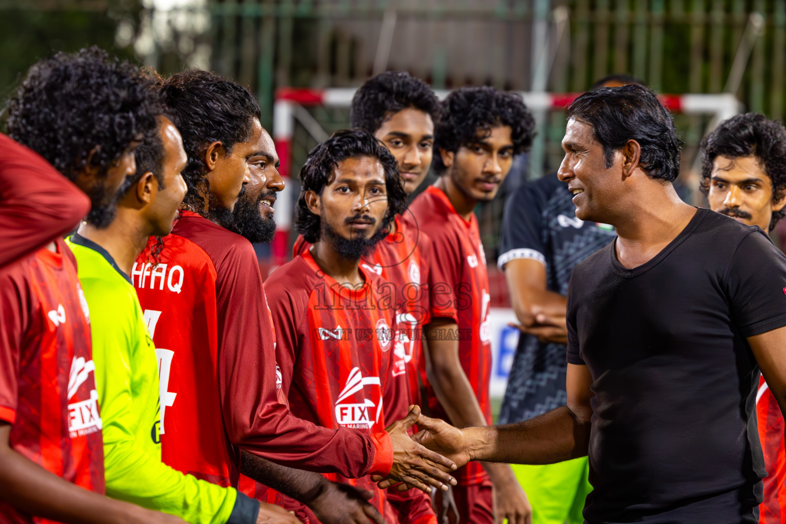 K Gaafaru VS K Huraa in Day 25 of Golden Futsal Challenge 2024 was held on Thursday , 8th February 2024 in Hulhumale', Maldives
Photos: Ismail Thoriq / images.mv