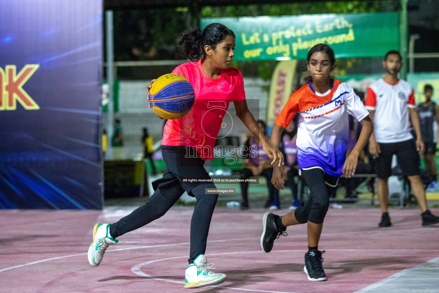 Day4 of Slamdunk by Sosal on 15th April 2023 held in Male'. Photos: Nausham waheed /images.mv