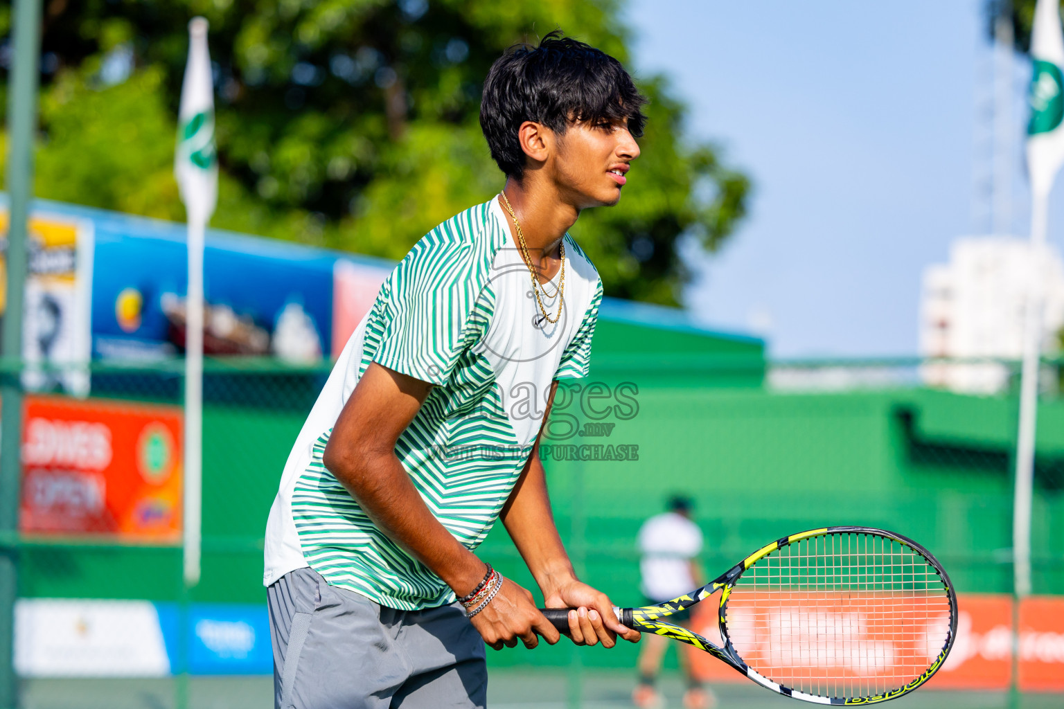 Day 2 of ATF Maldives Junior Open Tennis was held in Male' Tennis Court, Male', Maldives on Tuesday, 10th December 2024. Photos: Nausham Waheed / images.mv