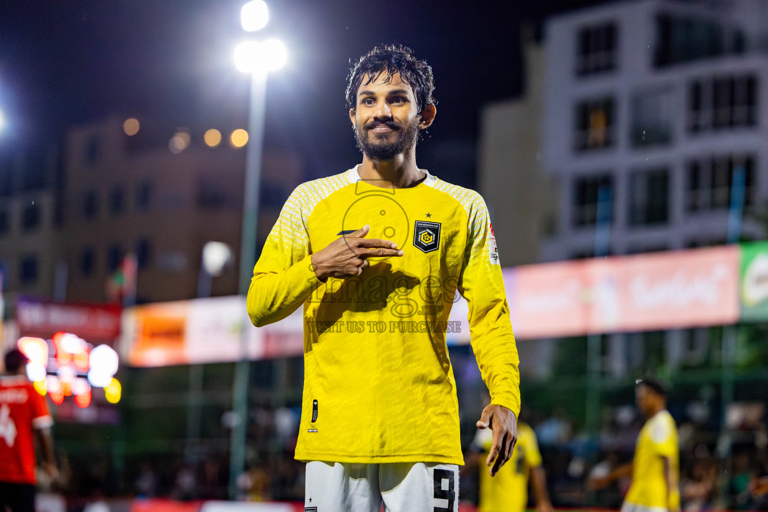 Dhiraagu vs RRC in Quarter Finals of Club Maldives Cup 2024 held in Rehendi Futsal Ground, Hulhumale', Maldives on Friday, 11th October 2024. Photos: Nausham Waheed / images.mv