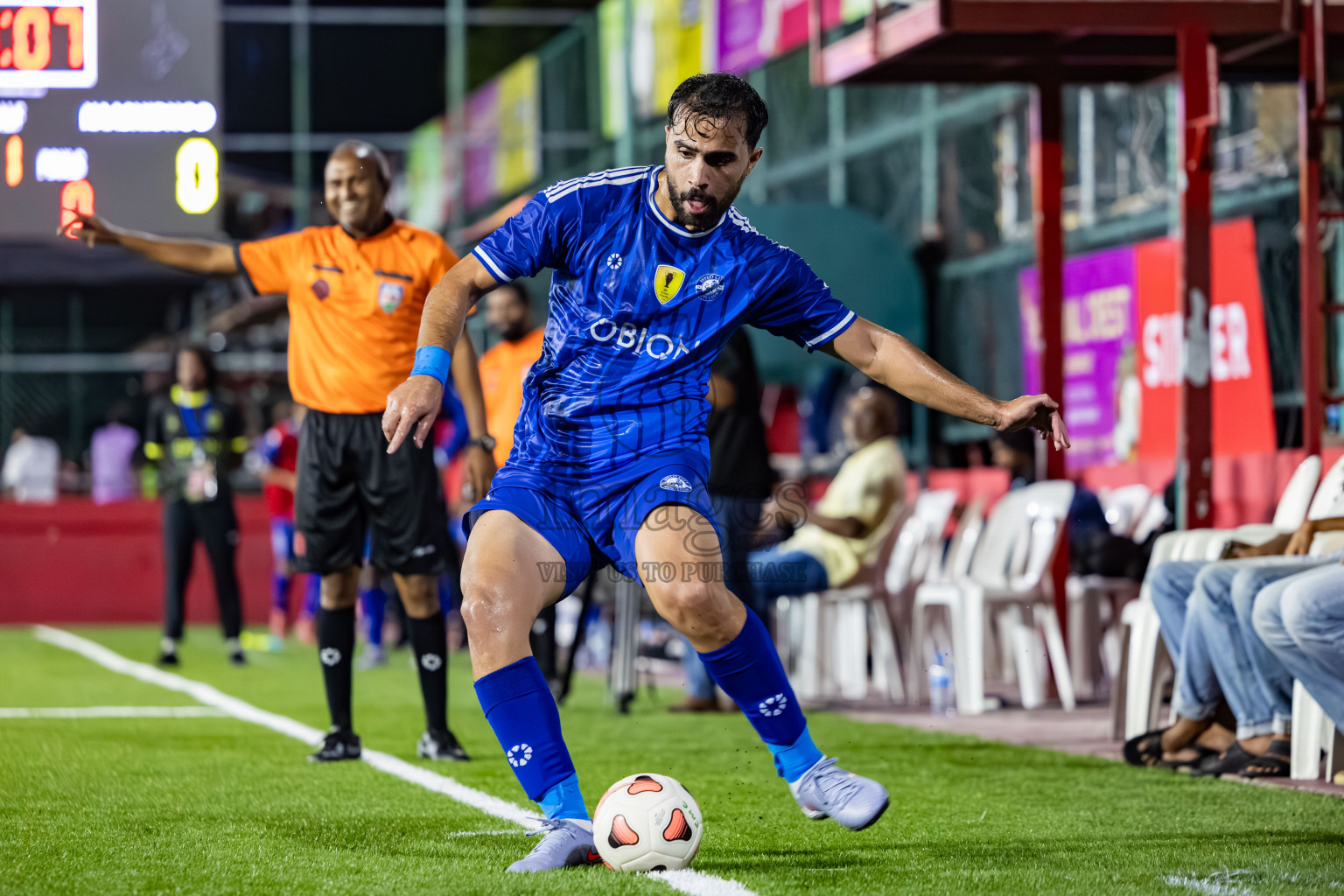 Mylo City SC vs Team Kaashidhoo in Day 1 of Kings Cup of Club Maldives Cup 2025 held in Rehendi Futsal Ground, Hulhumale', Maldives on Saturday, 30th August 2025. Photos: Areef / images.mv