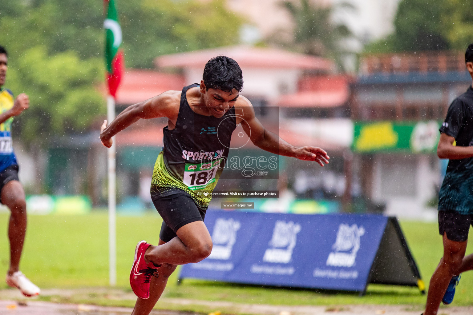 Day 2 of National Athletics Championship 2023 was held in Ekuveni Track at Male', Maldives on Friday, 24th November 2023. Photos: Hassan Simah / images.mv