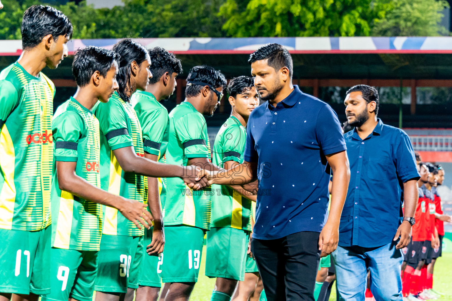 Maziya SRC vs United Victory in Day 7 of Under 19 Youth Championship 2024 was held at National Stadium in Male', Maldives on Monday, 27th June 2024. Photos: Nausham Waheed / images.mv