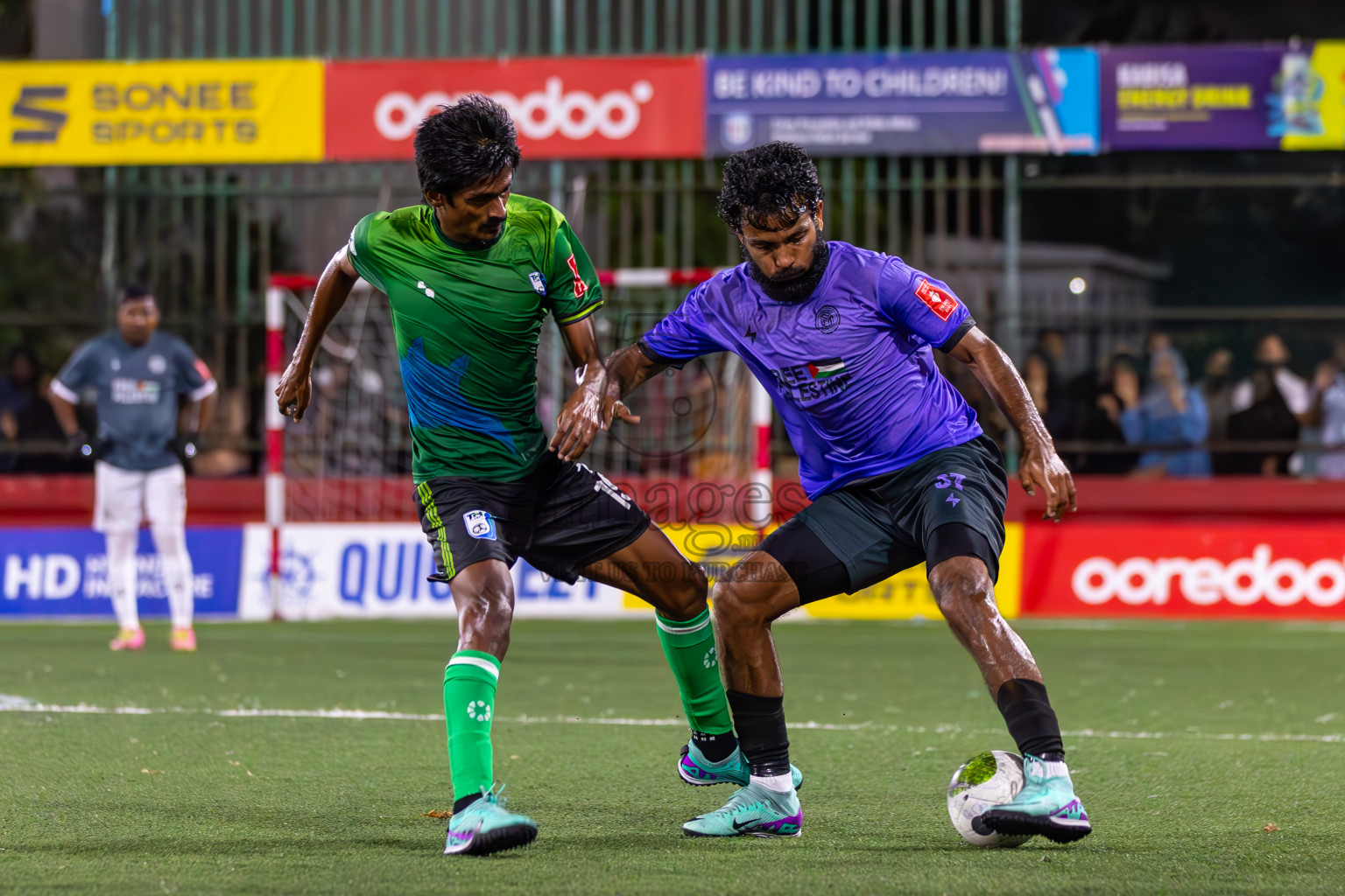 Heh Hanimaadhoo vs HDh Neykurendhoo in Day 14 of Golden Futsal Challenge 2024 was held on Sunday, 28th January 2024, in Hulhumale', Maldives
Photos: Ismail Thoriq / images.mv