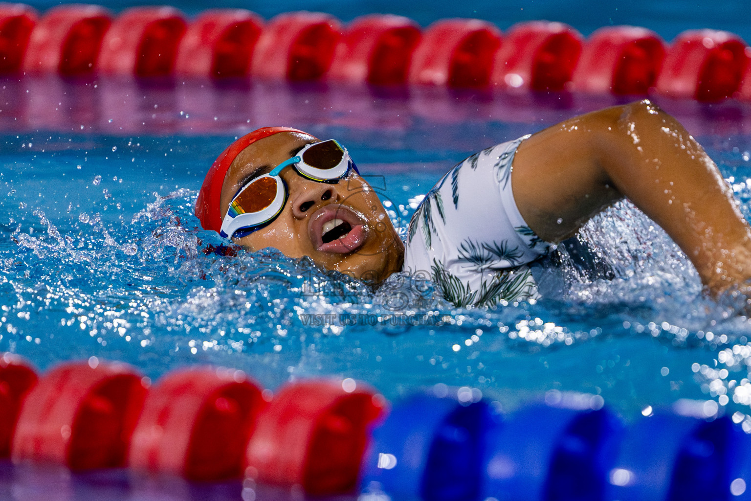 Day 2 of 20th Inter-school Swimming Competition 2024 held in Hulhumale', Maldives on Sunday, 13th October 2024. Photos: Nausham Waheed / images.mv