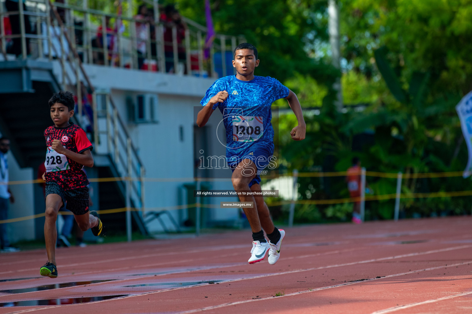 Day two of Inter School Athletics Championship 2023 was held at Hulhumale' Running Track at Hulhumale', Maldives on Sunday, 15th May 2023. Photos: Nausham Waheed / images.mv