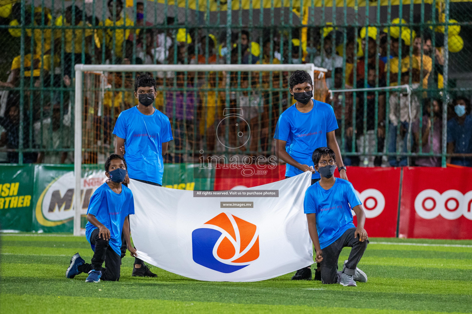 RRC Vs FSM in the Semi Finals of Club Maldives 2021 held in Hulhumale, Maldives on 19 December 2021. Photos: Ismail Thoriq / images.mv