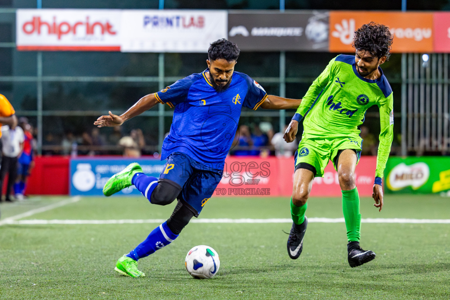 Customs rc vs Club Immigration in Club Maldives Cup 2024 held in Rehendi Futsal Ground, Hulhumale', Maldives on Wednesday, 2nd October 2024. Photos: Nausham Waheed / images.mv