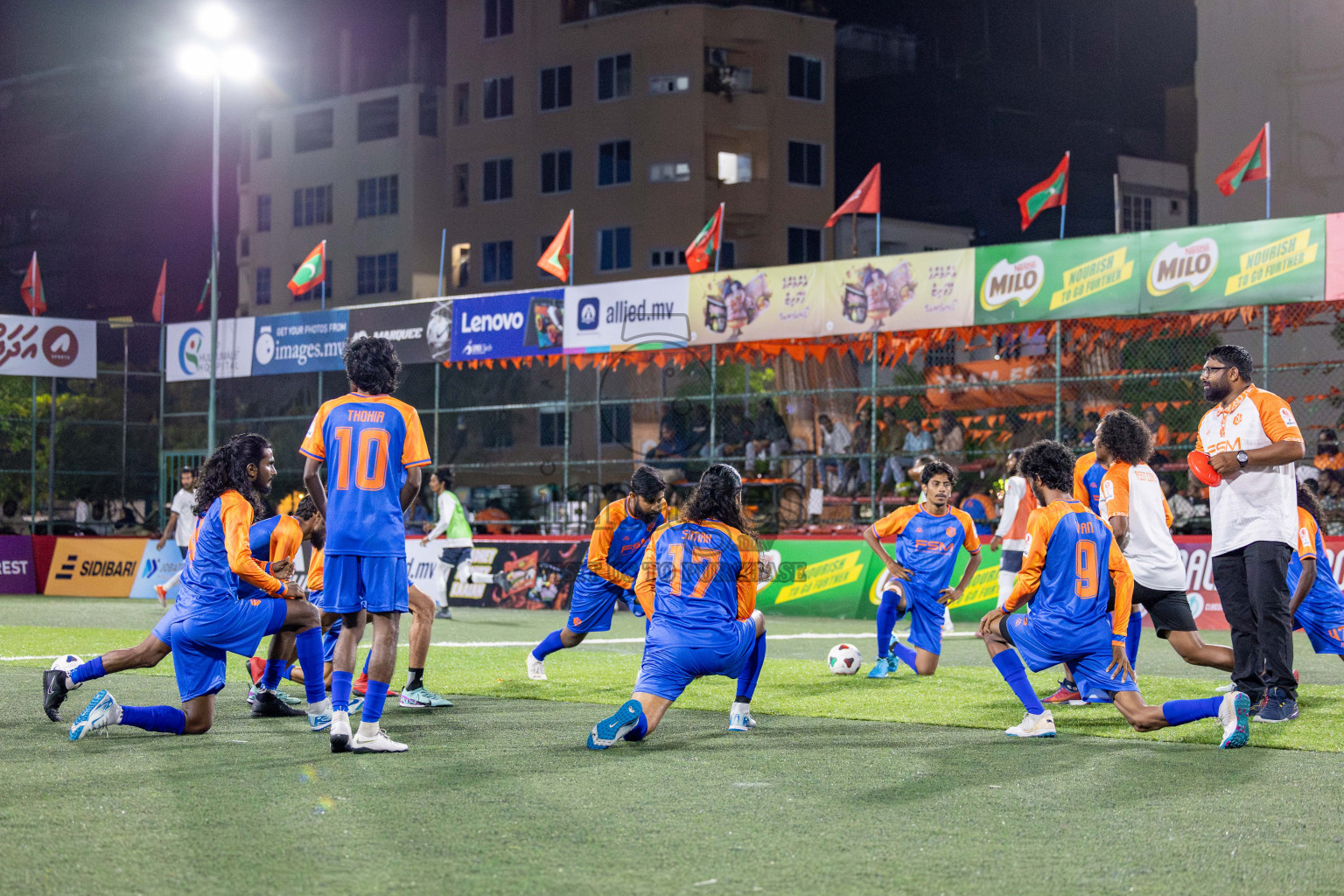 Opening Ceremony of Club Maldives Cup 2024 held in Rehendi Futsal Ground, Hulhumale', Maldives on Monday, 23rd September 2024. 
Photos: Hassan Simah / images.mv