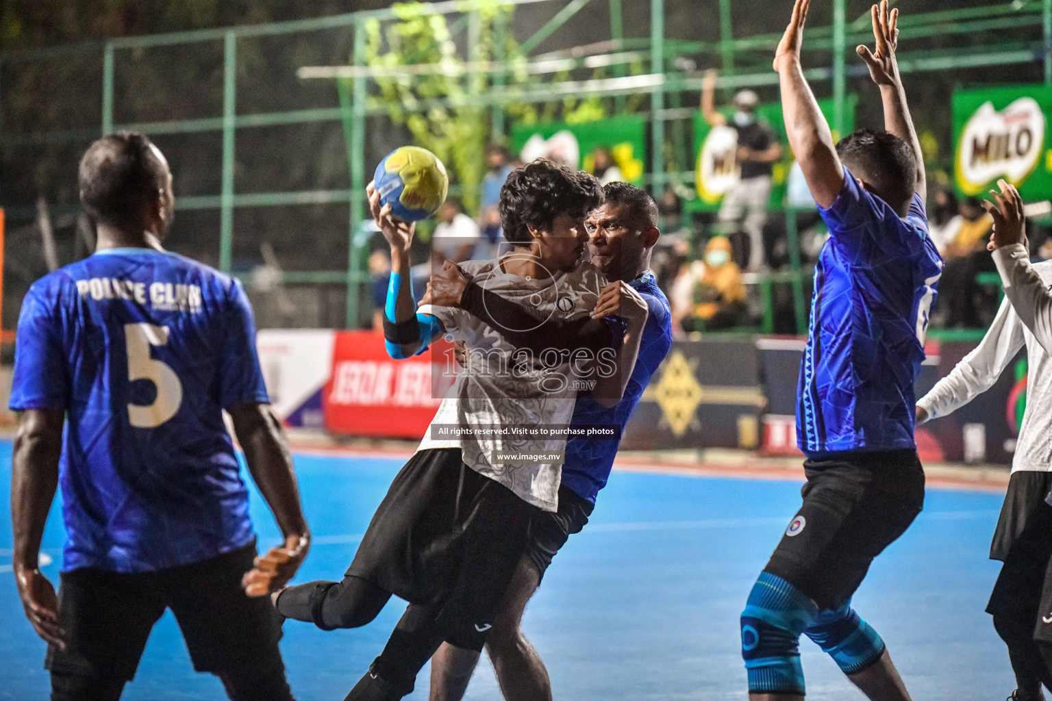 Day 12 of Milo 6th Inter Office Handball Tournament 2022 - Photos by Nausham Waheed