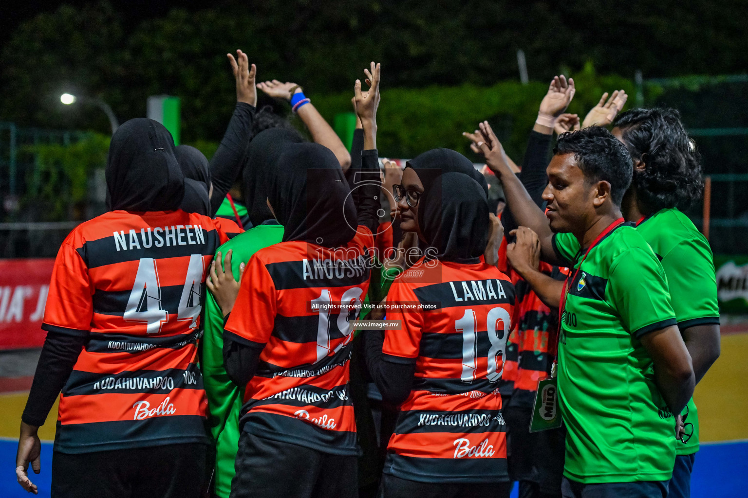 Milo 9th Handball Maldives Championship 2022 Day 1 held in Male', Maldives on 17th October 2022 Photos By: Nausham Waheed /images.mv