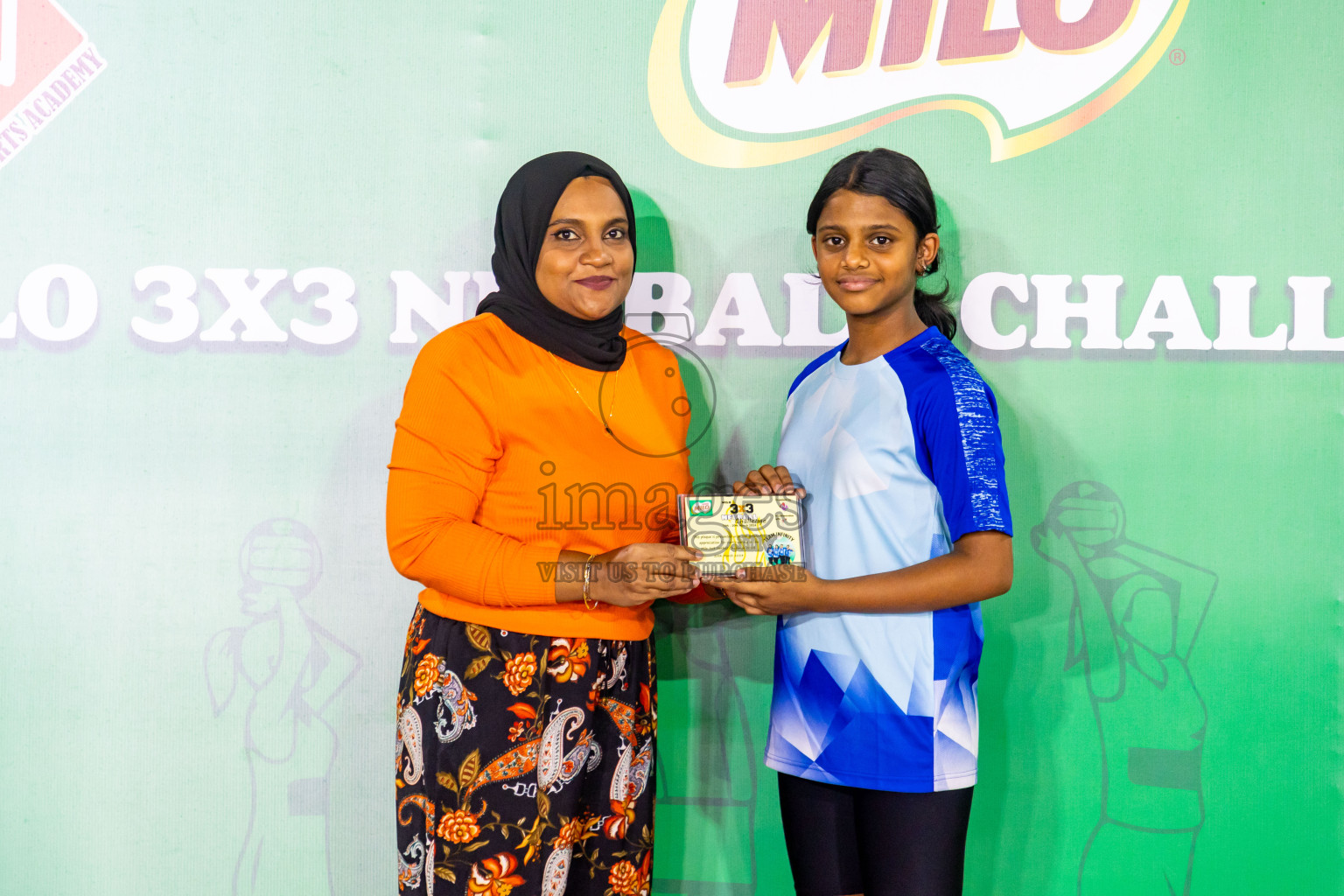 Final of MILO 3x3 Netball Challenge 2024 was held in Ekuveni Netball Court at Male', Maldives on Thursday, 20th March 2024. Photos: Nausham Waheed / images.mv