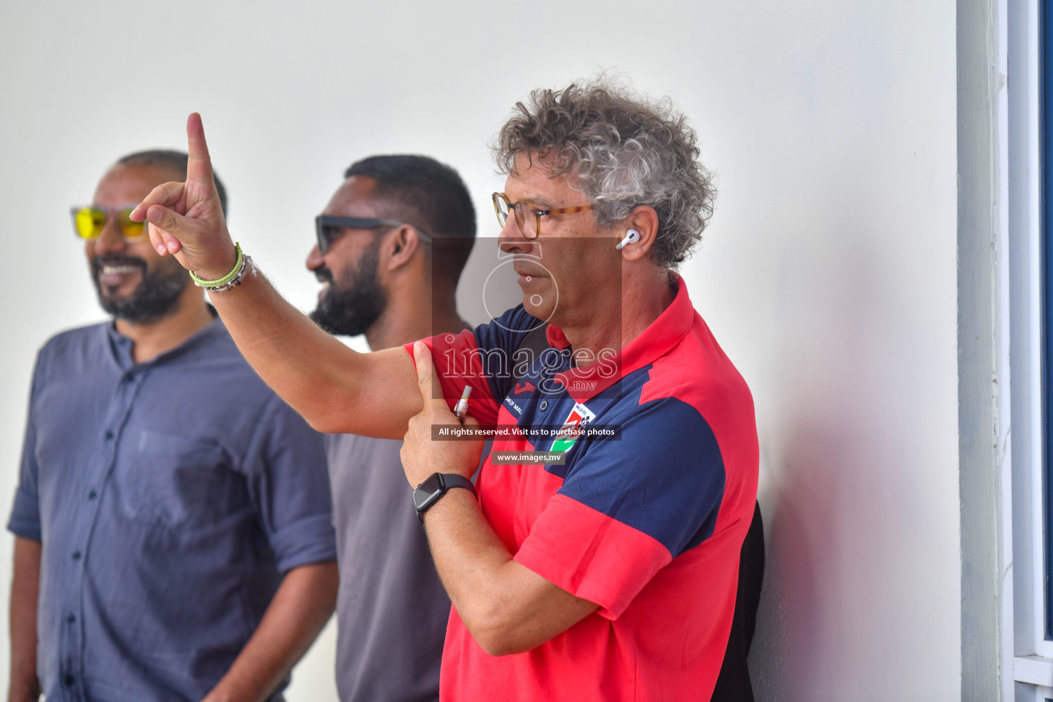 The Senior Men's National Team depart to Japan Training Camp from Maafannu Bus Terminal, Male', Maldives on 5th June 2023 Photos: Nausham Waheed/ Images.mv