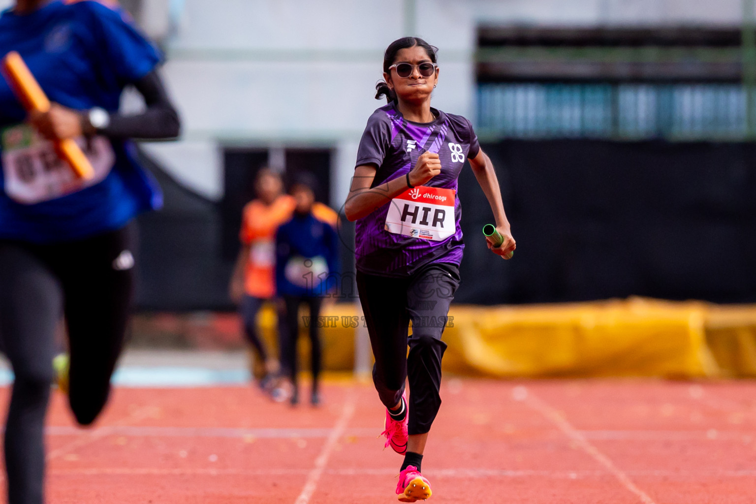 Day 6 of Inter-school Athletics Championship 2025 held in Ekuveni Synthetic Track, Male', Maldives on Sunday, 12th October 2025. Photos by: Nausham Waheed / Images.mv