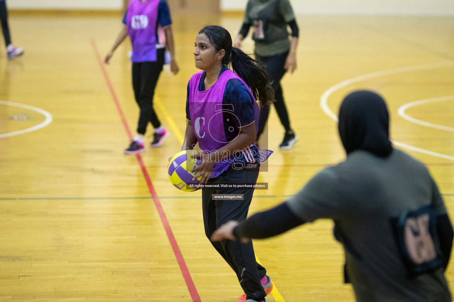 Milo National Netball Tournament 29th November 2021 at Social Center Indoor Court, Male, Maldives. Photos: Maanish/ Images Mv